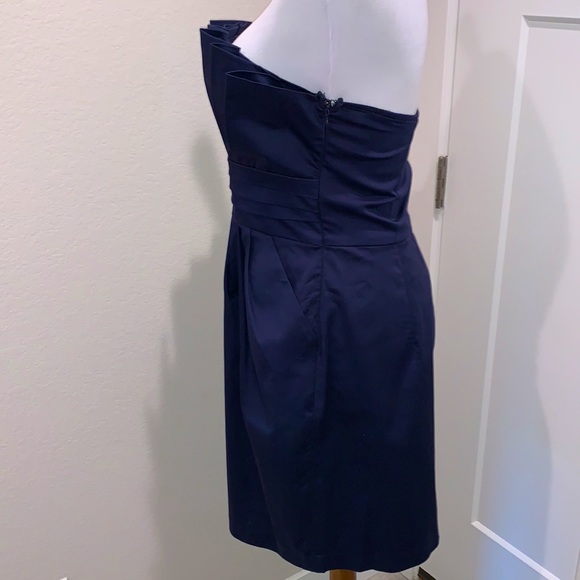 Snap Strapless Pleated Dress - Picture 10 of 17